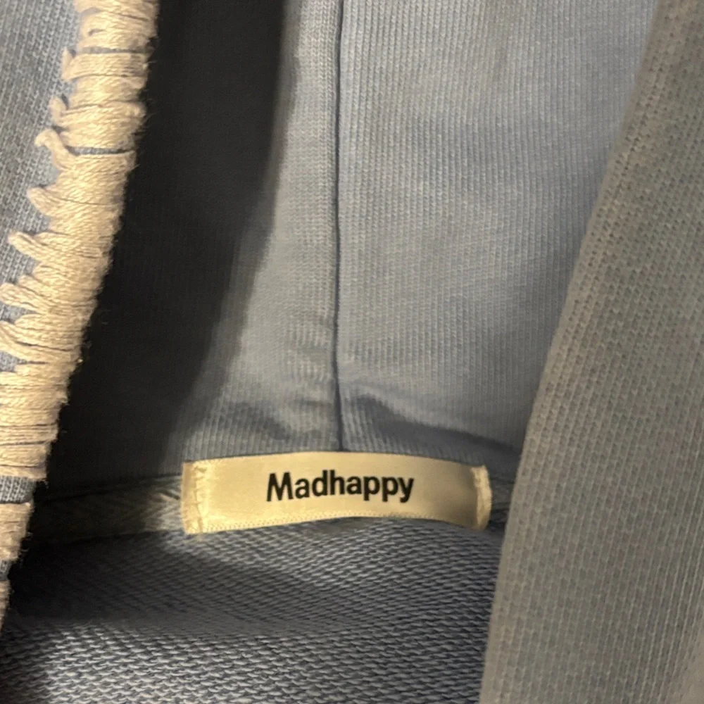 Madhappy Pastel Logo Blue Hoodie - Picture 2 of 3